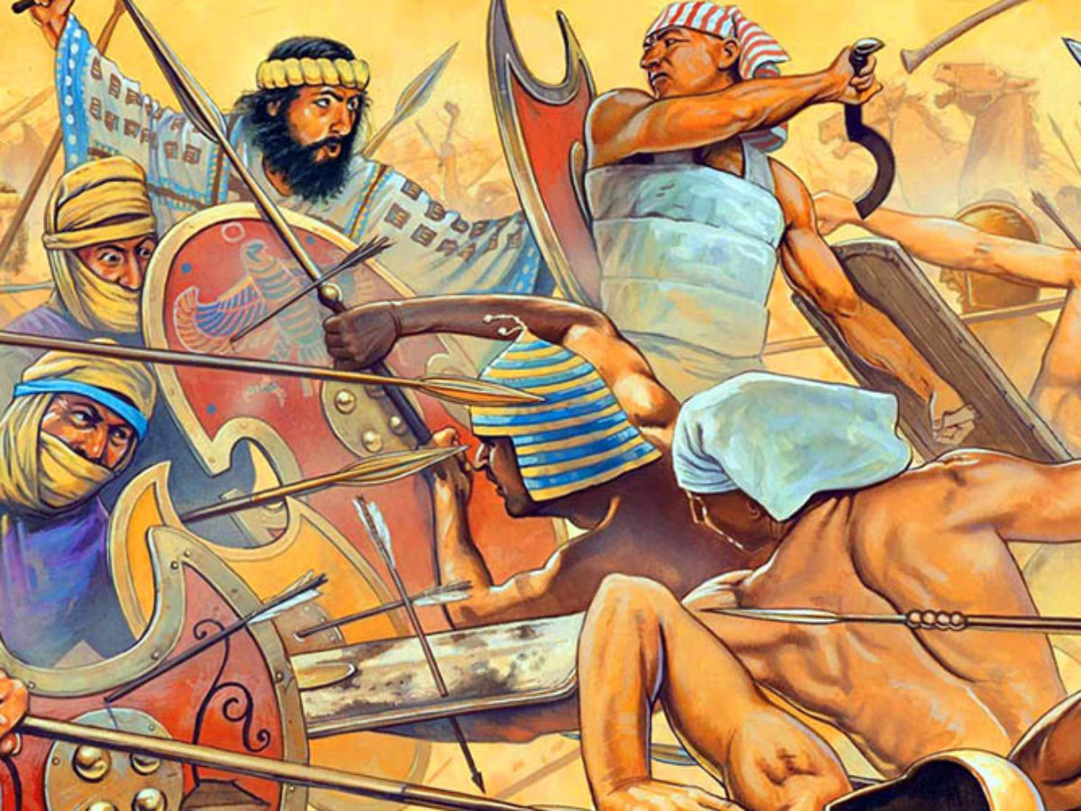 Giật mình nguyên nhân thực sự giúp đế chế Ba Tư đánh bại Ai Cập - ảnh 3