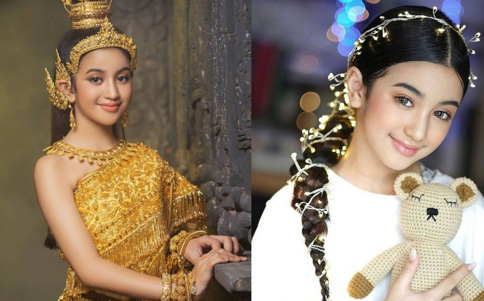 Tiểu công chúa Campuchia mới 10 tuổi đã lộ rõ nét đẹp xứng tầm mỹ nhân - ảnh 1