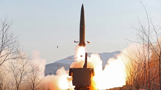 Triều Tiên tuyên bố phóng thành công hai tên lửa hành trình chiến thuật - ảnh 1