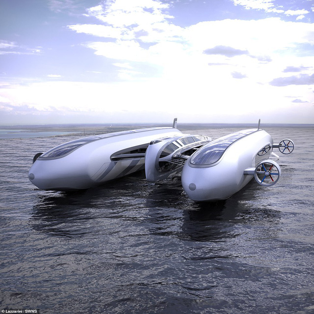 Air Yacht: Ý tưởng siêu du thuyền vừa bay trên trời vừa chạy trên biển của tương lai - ảnh 7