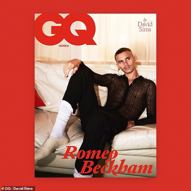 Con trai cưng Romeo Beckham vừa lên bìa GQ Korea, 2 cụ thân sinh bèn khen hết lời! - ảnh 2