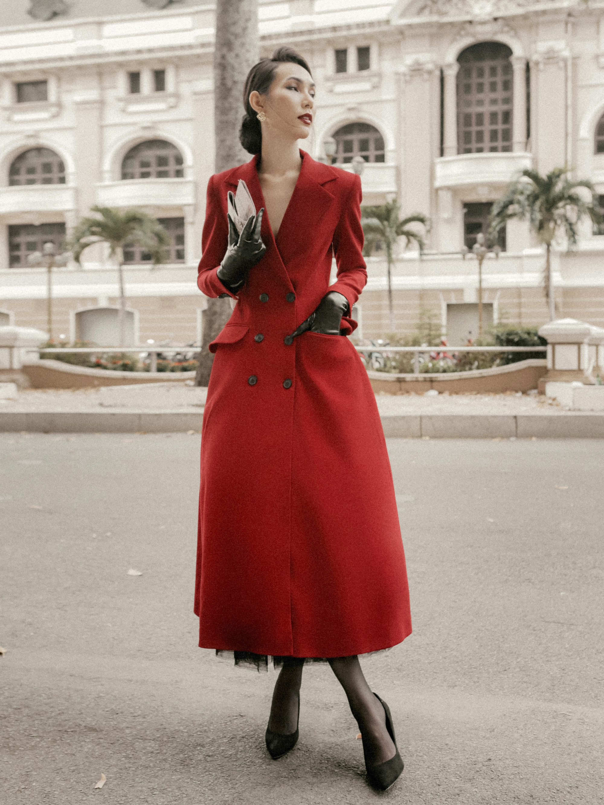 Ngập tràn sắc đỏ mùa Tết với nhà thiết kế Nguyễn Minh Công - ảnh 5