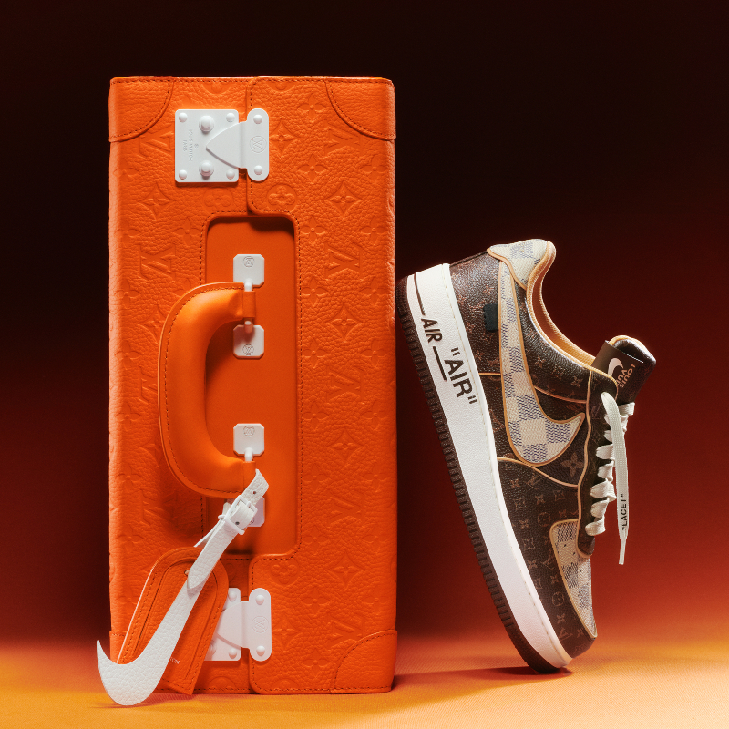 Louis Vuitton đấu giá 200 mẫu giày Nike “Air Force 1” phiên bản đặc biệt do Virgil Abloh thiết kế - ảnh 2