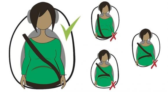 Phụ nữ mang thai có phải thắt dây an toàn khi lái xe? Thắt dây an toàn thế nào để không ảnh hưởng thai nhi? - ảnh 1