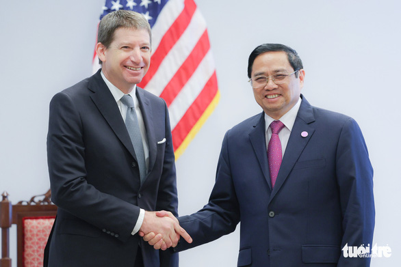 Thủ tướng Phạm Minh Chính tiếp tổng giám đốc Cơ quan Phát triển tài chính quốc tế Mỹ - ảnh 1