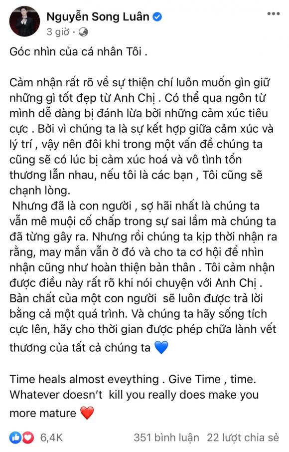 Giữa lùm xùm đối đầu với fans, Song Luân bất ngờ lên tiếng bảo vệ Đông Nhi: ''Tôi cảm nhận rất rõ thiện chí từ anh chị'' - ảnh 2