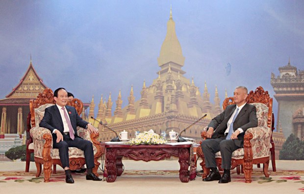 Hai Thủ đô của Việt Nam và Lào tăng cường quan hệ hợp tác - ảnh 1