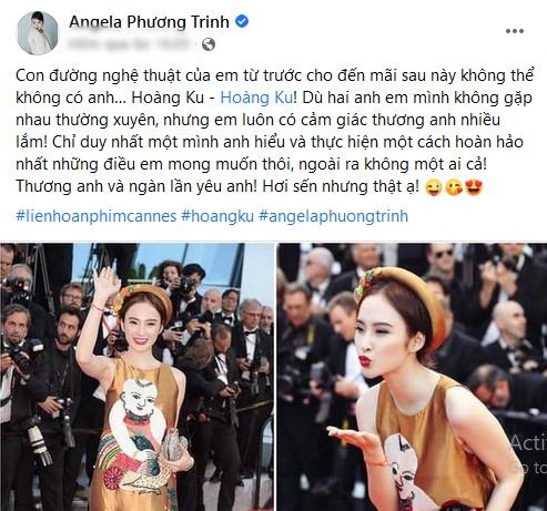 Angela Phương Trinh 'ăn mày quá khứ' Cannes 2016, cảm ơn 1 người! - ảnh 2