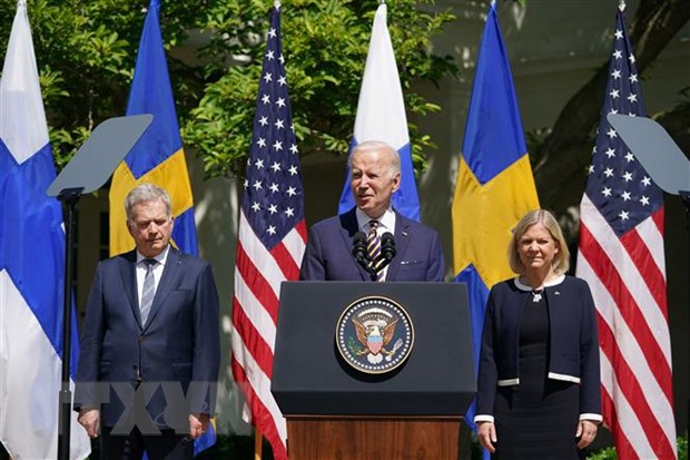Tổng thống Mỹ Joe Biden ủng hộ Thụy Điển, Phần Lan gia nhập NATO - ảnh 1