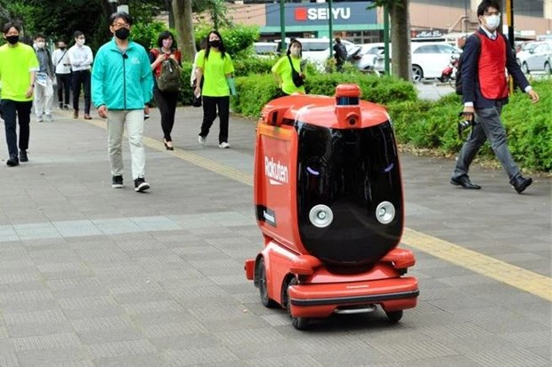 Ba công ty Nhật Bản thử nghiệm dùng robot tự hành để giao hàng - ảnh 1