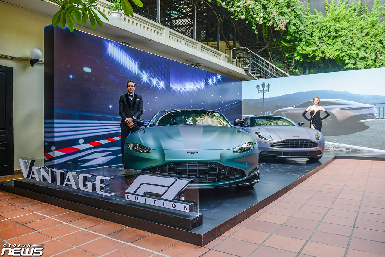 Aston Martin giới thiệu bộ đôi Vantage F1 Edition và DB11 V8 Coupe tại Việt Nam - ảnh 1