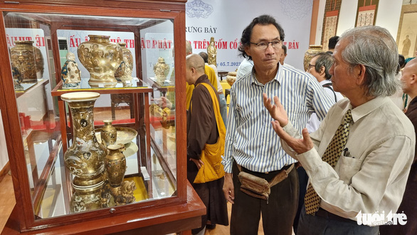 Dấu ấn Phật giáo sống động trên tuyệt tác gốm Nhật - ảnh 1
