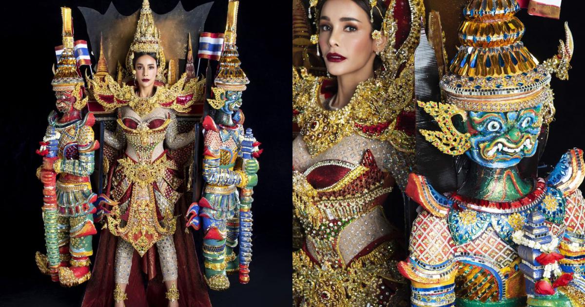 CEO Hương Nam Production House gây sốt cộng đồng mạng với bộ ảnh “National costume” Thái Lan - ảnh 1