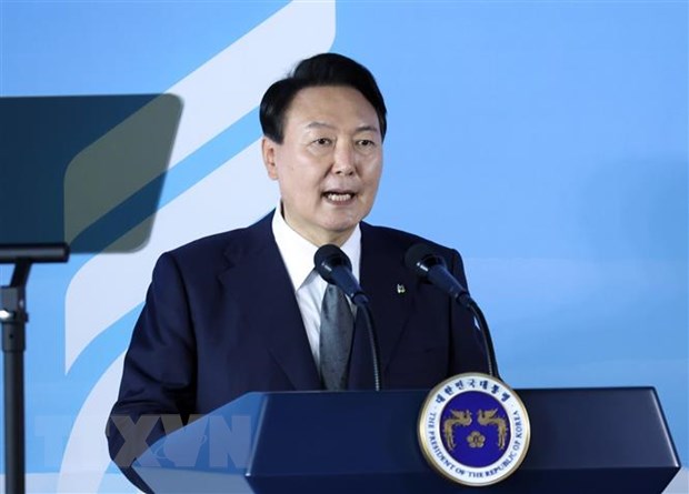 Tổng thống Hàn Quốc cam kết cải thiện quan hệ với Nhật Bản - ảnh 1