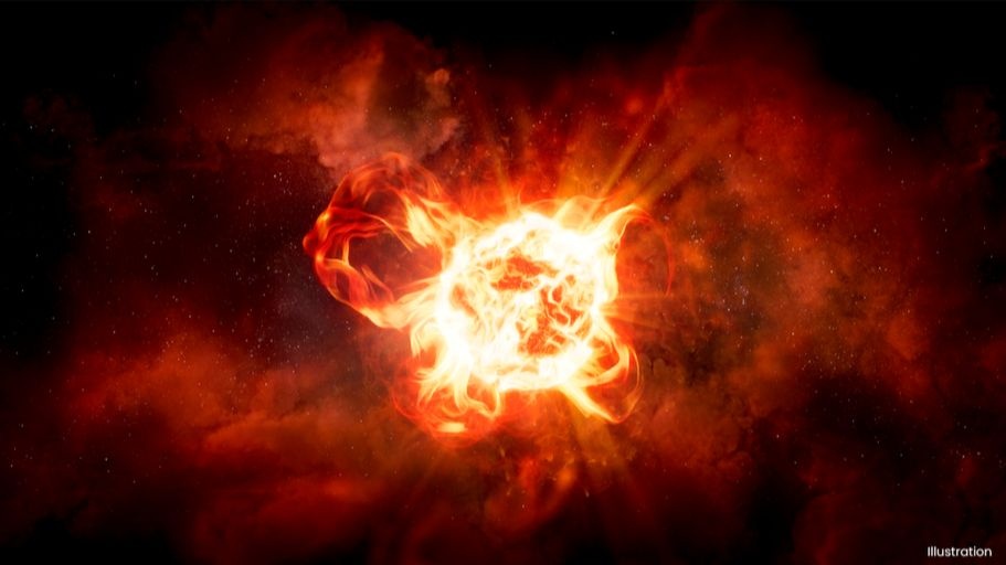 Sao lớn nhất Dải Ngân hà đang giãy chết, có thể hóa thành hố đen - ảnh 1