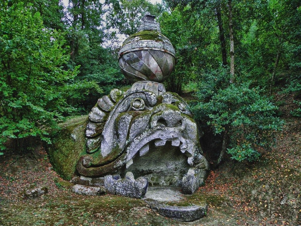 Công viên quái vật huyền bí gần 500 năm tuổi ở Italy - ảnh 6