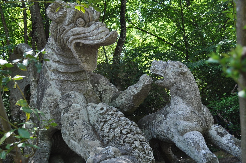 Công viên quái vật huyền bí gần 500 năm tuổi ở Italy - ảnh 2