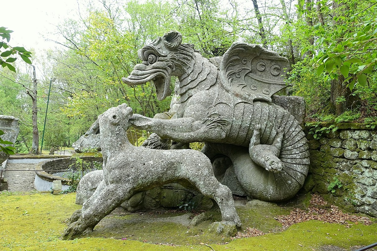 Công viên quái vật huyền bí gần 500 năm tuổi ở Italy - ảnh 4