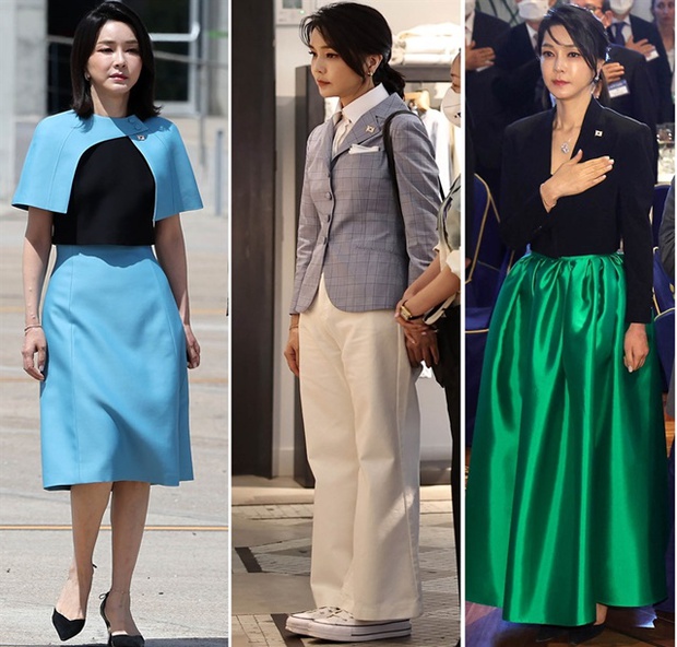 Thời trang gây tranh cãi của đệ nhất phu nhân Hàn Quốc - ảnh 3