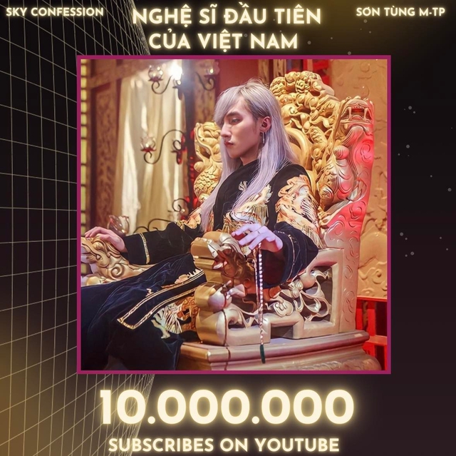 Là nghệ sĩ đầu tiên đạt 10 triệu sub từ Youtube, Sơn Tùng M-TP có thể kiếm được bao nhiêu tiền trên nền tảng này? - ảnh 2