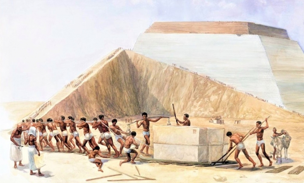 Bí mật nguyên liệu tạo nên Đại kim tự tháp Giza: Người Ai Cập cổ thật đáng khâm phục! - ảnh 2