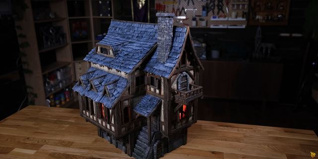 YouTuber xây mô hình ngôi nhà Trung Cổ để làm thùng máy tính, vừa đẹp mắt vừa thông thoáng, không lo quá tải nhiệt - ảnh 2