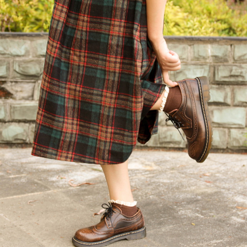 Gợi ý cách phối đồ với giày Oxford nữ đậm chất vintage, giải phóng đôi chân nàng công sở - ảnh 17