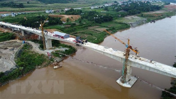 Lào Cai hợp long cầu Làng Giàng - cây cầu thứ 8 bắc qua sông Hồng - ảnh 1