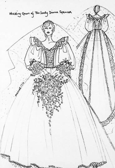 Những bí mật đằng sau chiếc váy cưới của Công nương Diana - ảnh 2