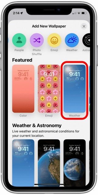 Hướng dẫn cài đặt màn hình khóa thời tiết trên iOS 16 - ảnh 5