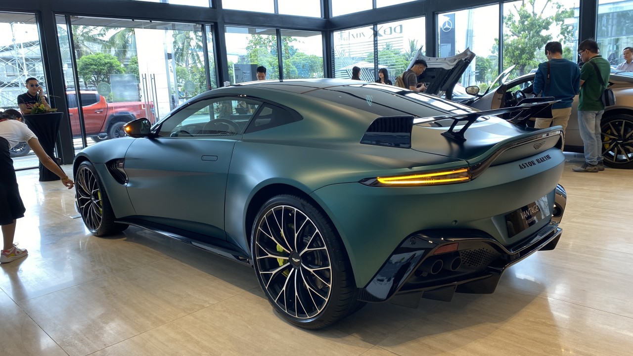 Aston Martin ra mắt bộ đôi siêu xe Vantage F1 Edition và DB11 V8 Coupe - ảnh 11