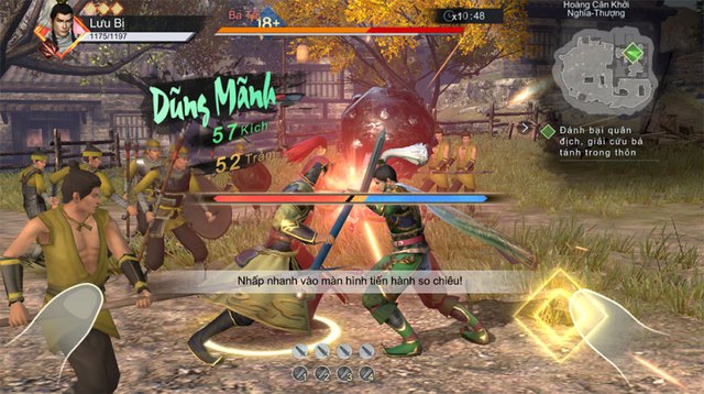 10/8 - Trải nghiệm trọn vẹn lối chơi Liên Trảm của Dynasty Warriors: Overlords trên nền tảng mobile - ảnh 3