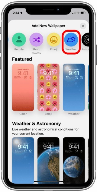 Hướng dẫn cài đặt màn hình khóa thời tiết trên iOS 16 - ảnh 4