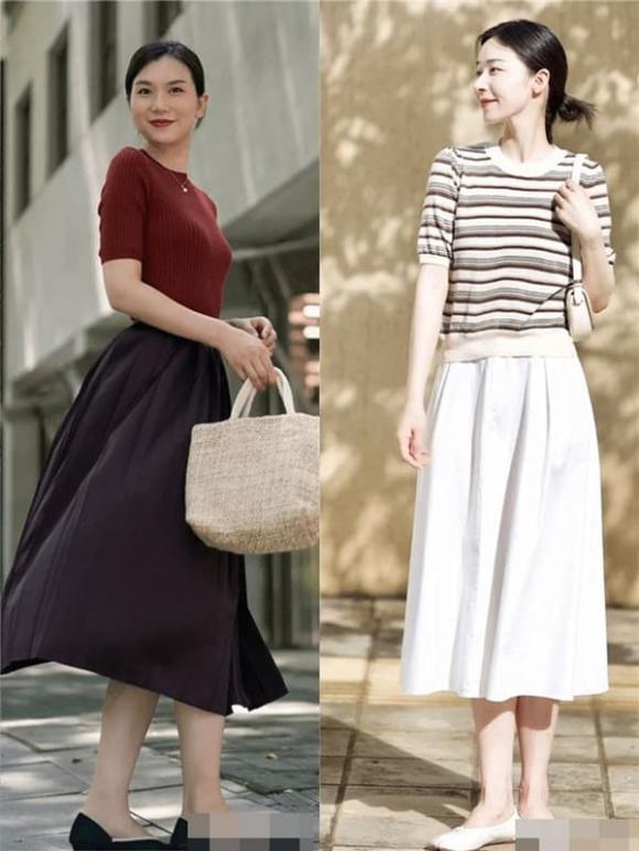Bạn nghĩ chỉ váy ngắn mới có khí chất? Năm nay, mốt ''mặc không dài, không ngắn'' được ưa chuộng, thời trang và thanh lịch hơn - ảnh 1