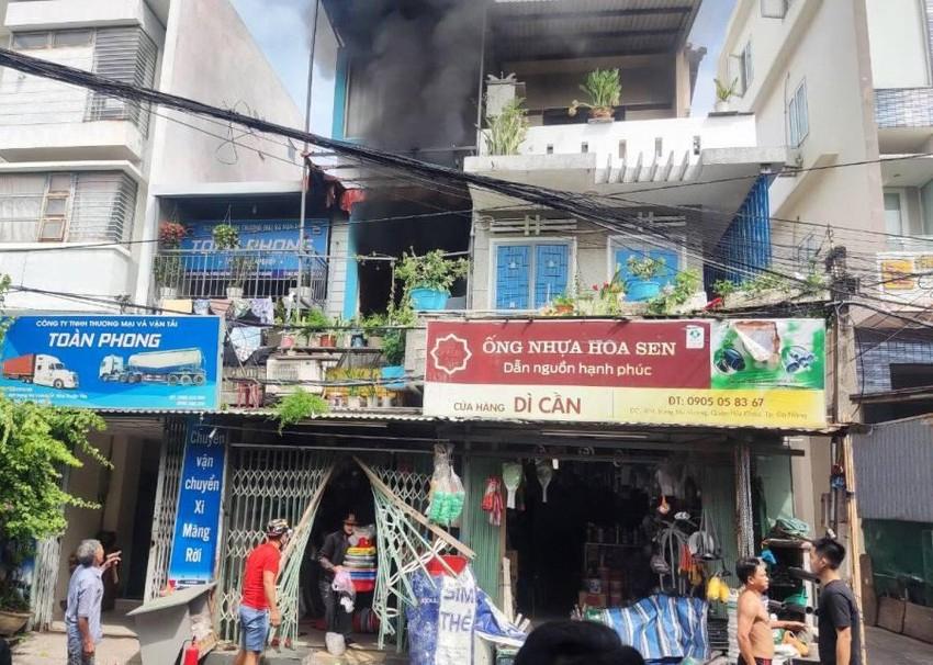 Cháy nhà ở Đà Nẵng, 3 mẹ con tử vong thương tâm - ảnh 1