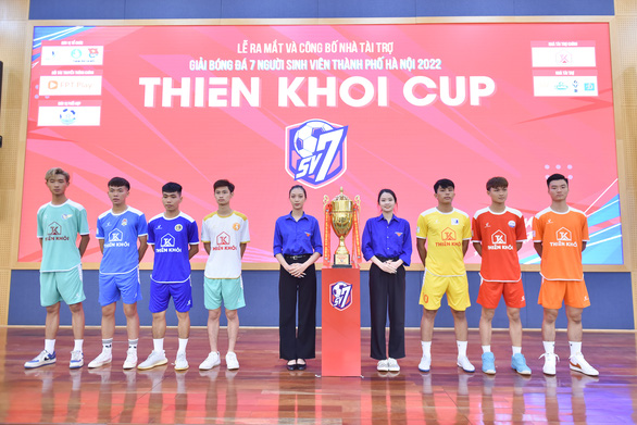 Sinh viên Hà Nội háo hức với Giải bóng đá SV7 2022 - ảnh 1