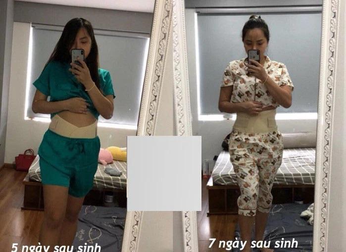 Vợ Tự Long giảm cân sau sinh kỷ lục: 'Bay' 19kg sau 19 ngày sinh con lần 3 - ảnh 7