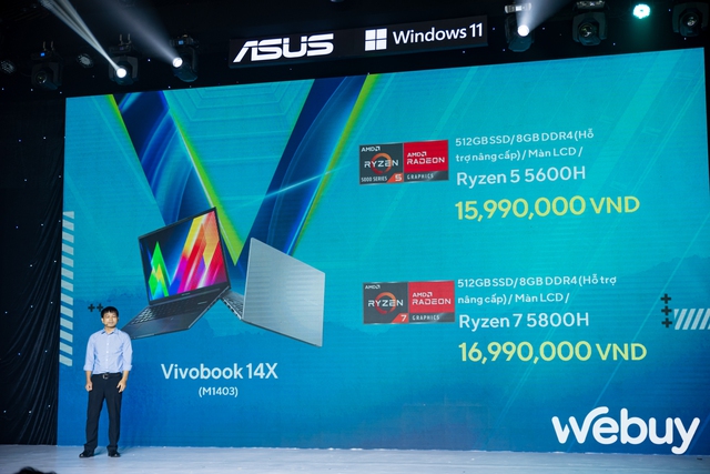 ASUS Vivobook 14X/15X chính thức ra mắt tại Việt Nam: màn hình OLED 2.8K, Core i5 Gen 12 H-Series, pin 70Wh giá từ 17 triệu đồng - ảnh 13