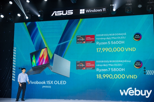 ASUS Vivobook 14X/15X chính thức ra mắt tại Việt Nam: màn hình OLED 2.8K, Core i5 Gen 12 H-Series, pin 70Wh giá từ 17 triệu đồng - ảnh 15