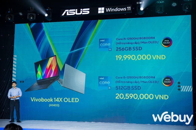 ASUS Vivobook 14X/15X chính thức ra mắt tại Việt Nam: màn hình OLED 2.8K, Core i5 Gen 12 H-Series, pin 70Wh giá từ 17 triệu đồng - ảnh 12