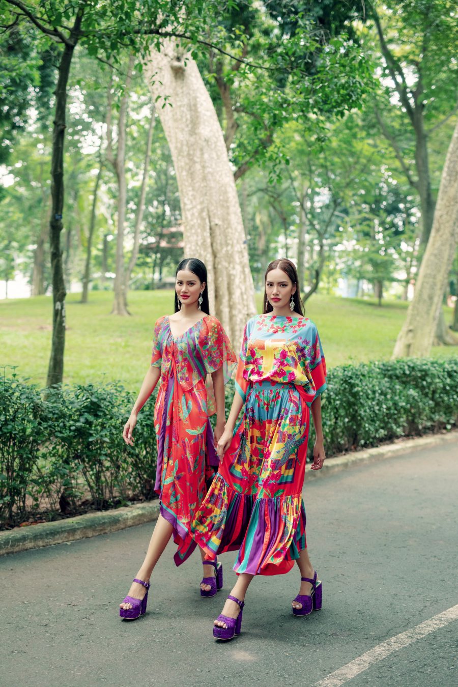 Hương Ly, Lê Hoàng Phương gợi ý trang phục rực rỡ cho những chuyến viễn du - ảnh 5