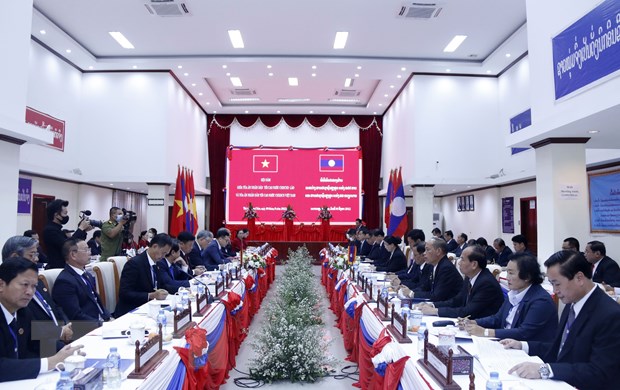 Lào đánh giá cao sự hợp tác giữa Tòa án Nhân dân Tối cao hai nước - ảnh 2