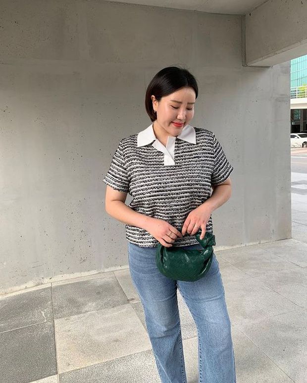 Bí quyết mặc đẹp của nàng blogger người Hàn khi sở hữu thân hình mũm mĩm - ảnh 11