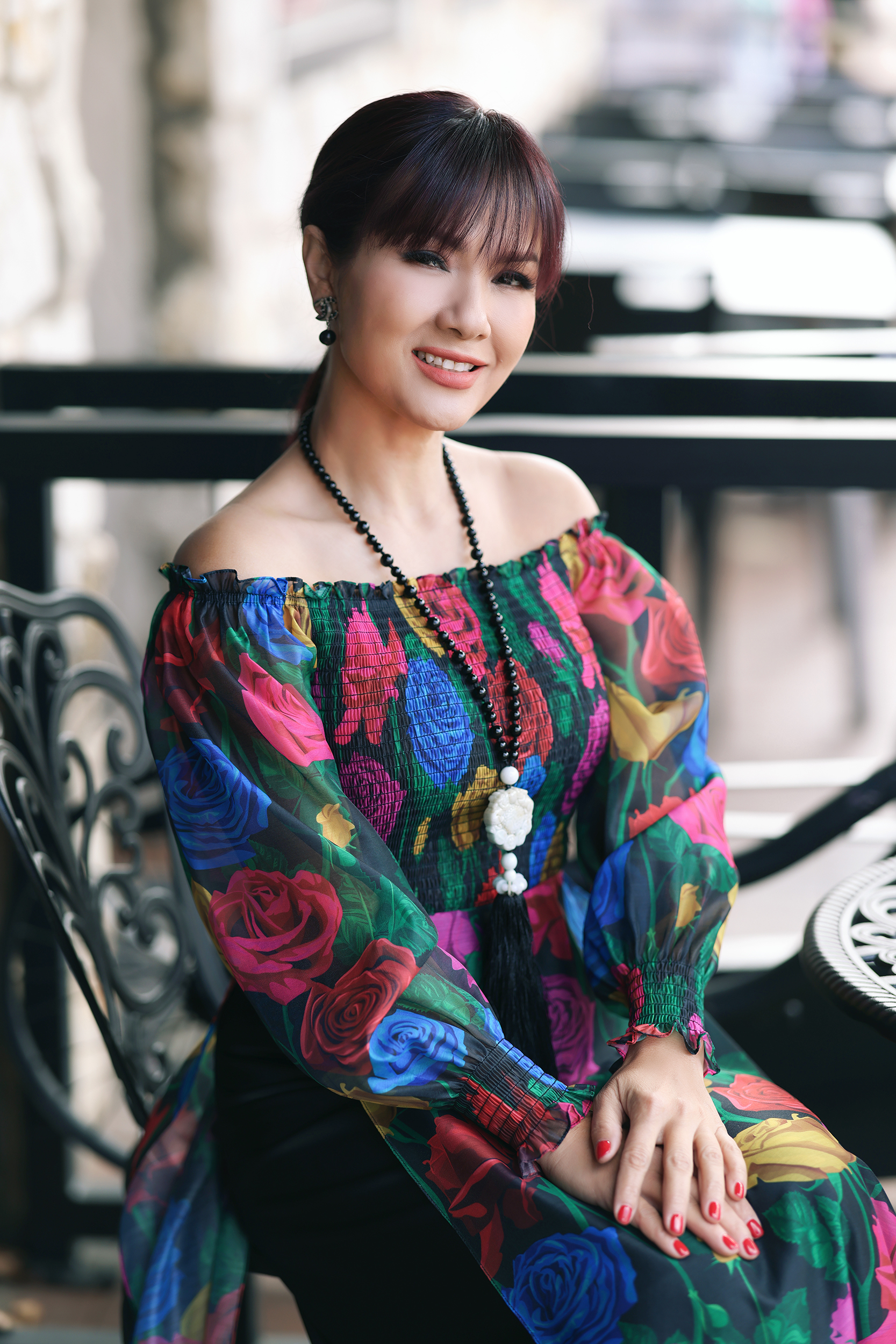 Hoa hậu Ngọc Hân với ý tưởng kết hợp văn hóa Nhật Bản và Việt Nam trong tà áo dài - ảnh 15