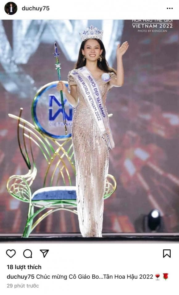 Hậu Chung kết Miss World 2022, Lệ Quyên nay cũng công khai ủng hộ ''tình tin đồn'' của chồng cũ, mong muốn có con dâu như cô - ảnh 2