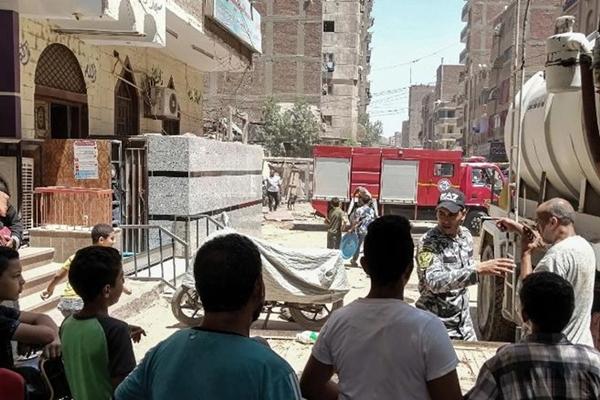 Cháy nhà thờ Ai Cập, gần 90 người thương vong - ảnh 2