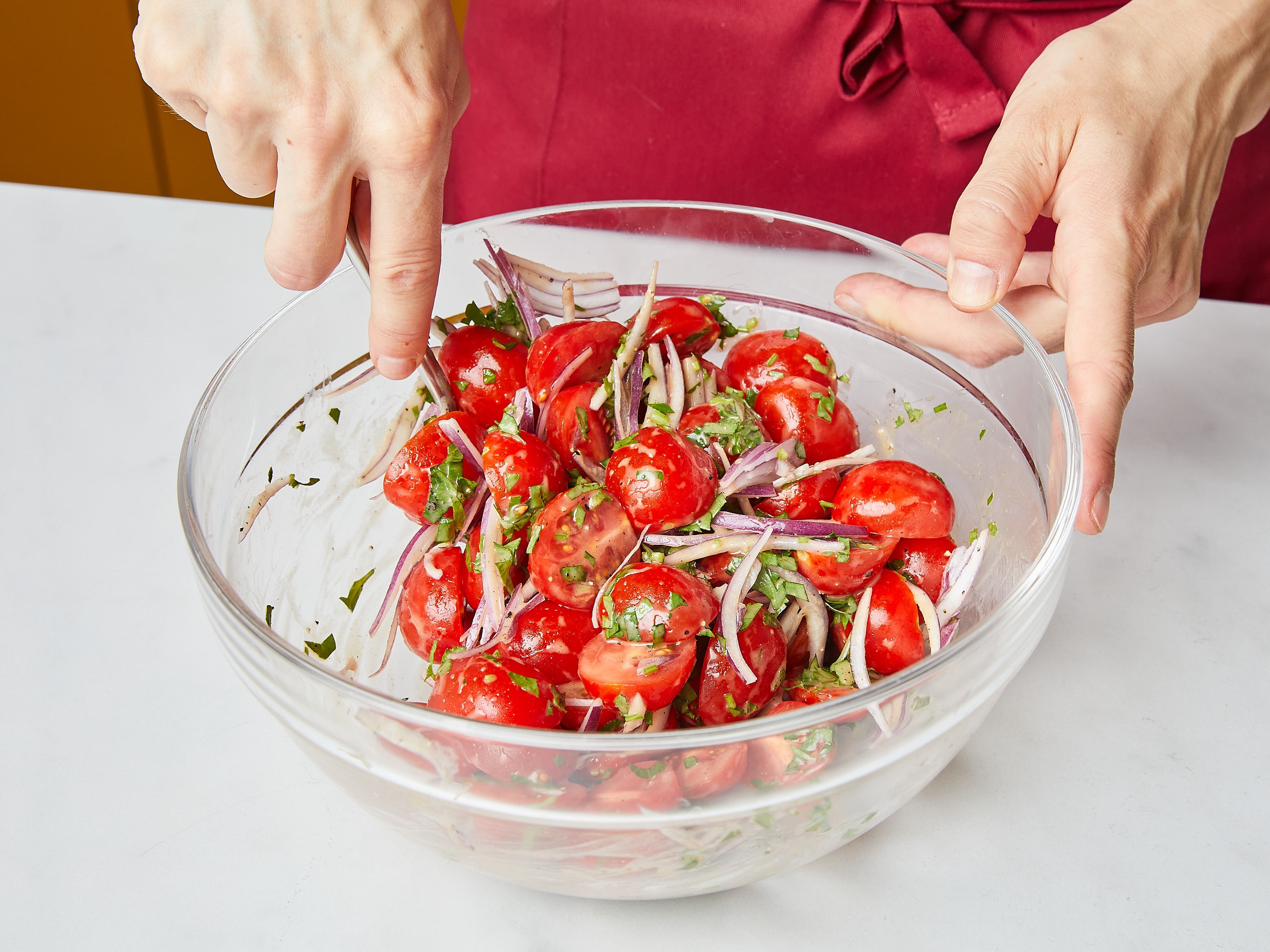 Làm salad thịt nướng cà chua cho cuộc vui cuối tuần - ảnh 5