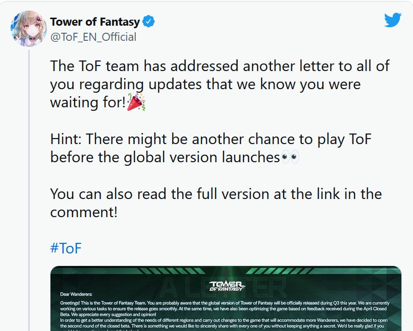 Tower of Fantasy không cho phép xóa nhân vật trong game - ảnh 3