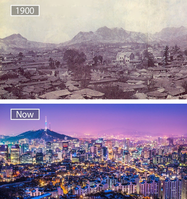 Loạt ảnh xưa và nay cho thấy sự thay đổi đáng kinh ngạc của những thành phố nổi tiếng nhất thế giới trong thế kỷ qua - ảnh 2