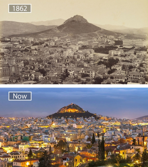 Loạt ảnh xưa và nay cho thấy sự thay đổi đáng kinh ngạc của những thành phố nổi tiếng nhất thế giới trong thế kỷ qua - ảnh 9